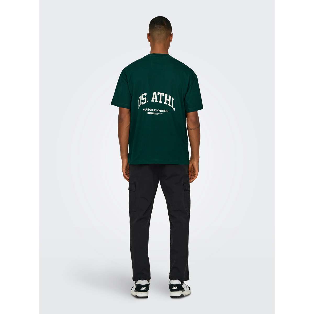  ONLY & SONS MEN΄S RELAXED FIT COTTON BLIGH ATHL T-SHIRT PONDEROSA PINE / GREEN